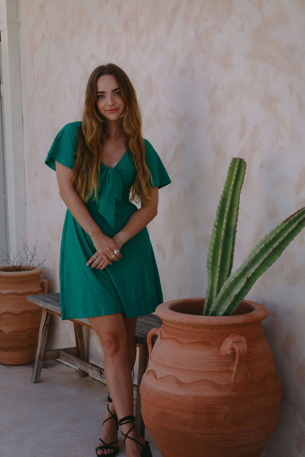Pearl Dress - Green