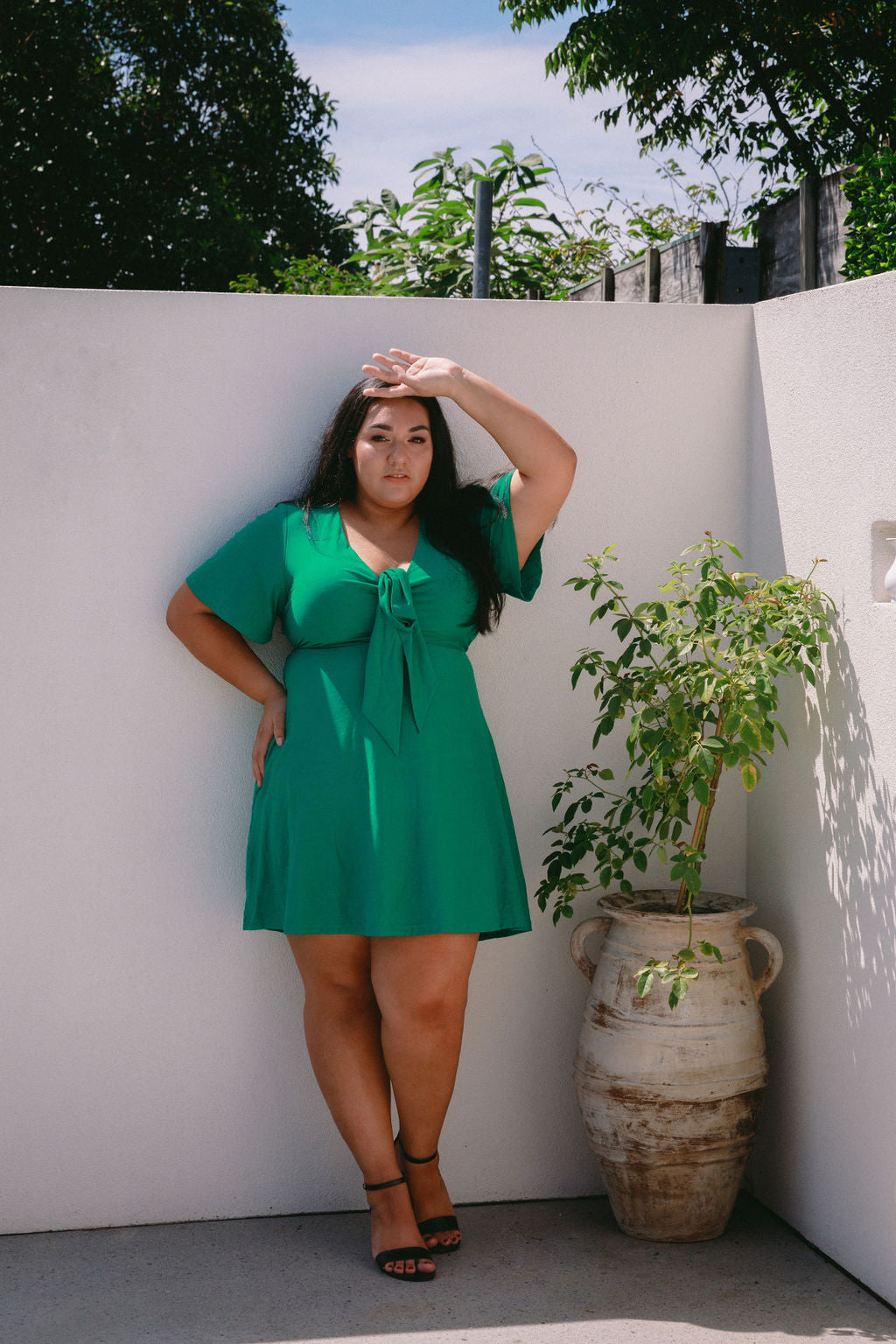 Pearl Dress - Green