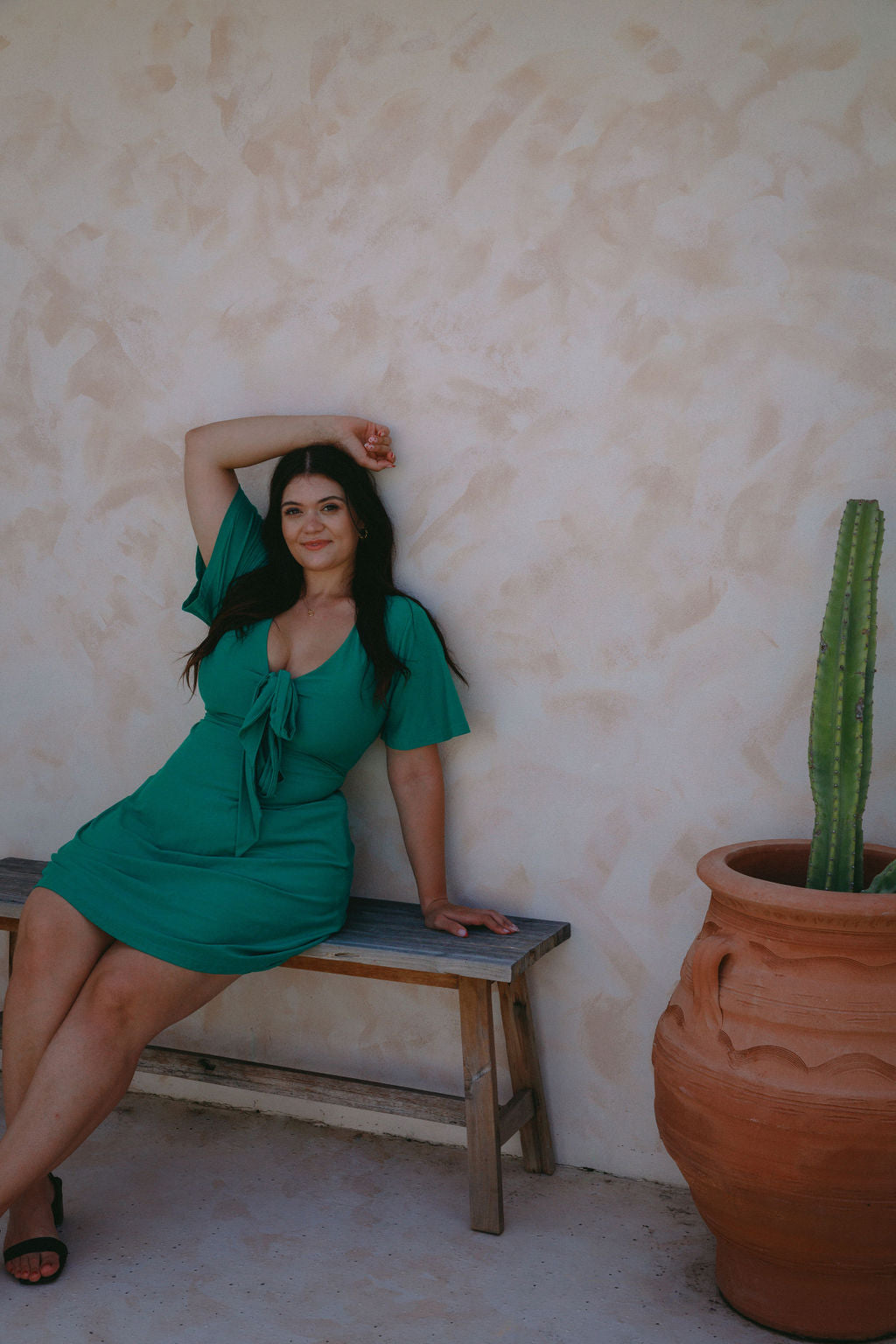 Pearl Dress - Green