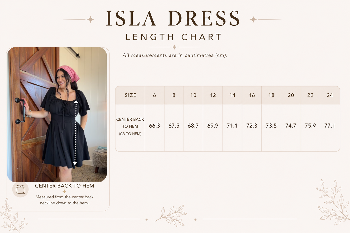 Isla Dress - Red