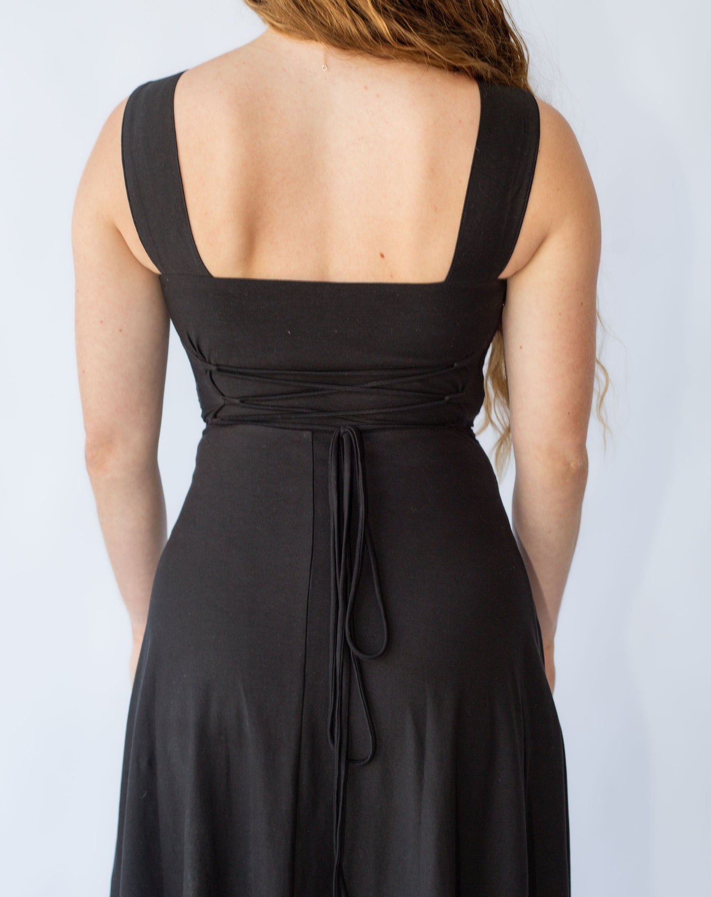 Xena Midi Dress - Black