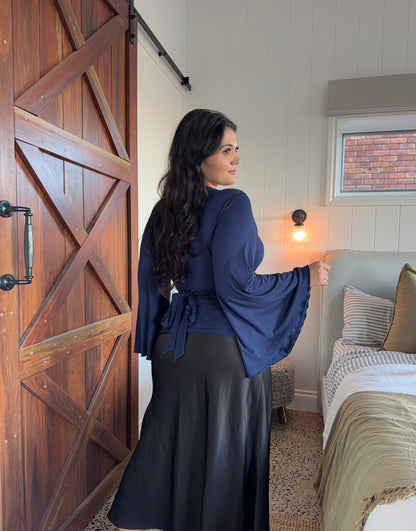 Lola Bell Sleeve - Navy