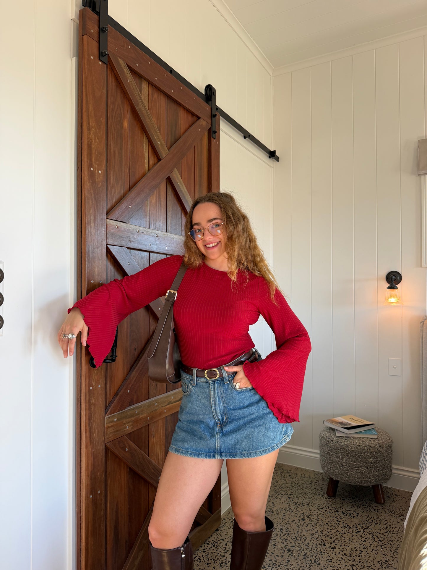 Billy Bell Sleeve - Red