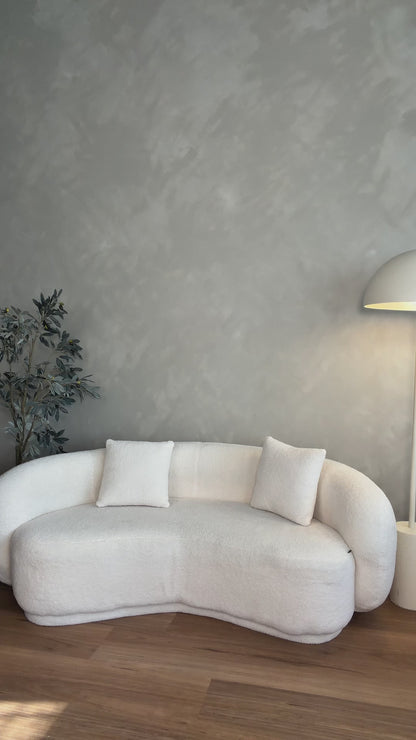 Ava Polka Dot V-Neck - Mocha